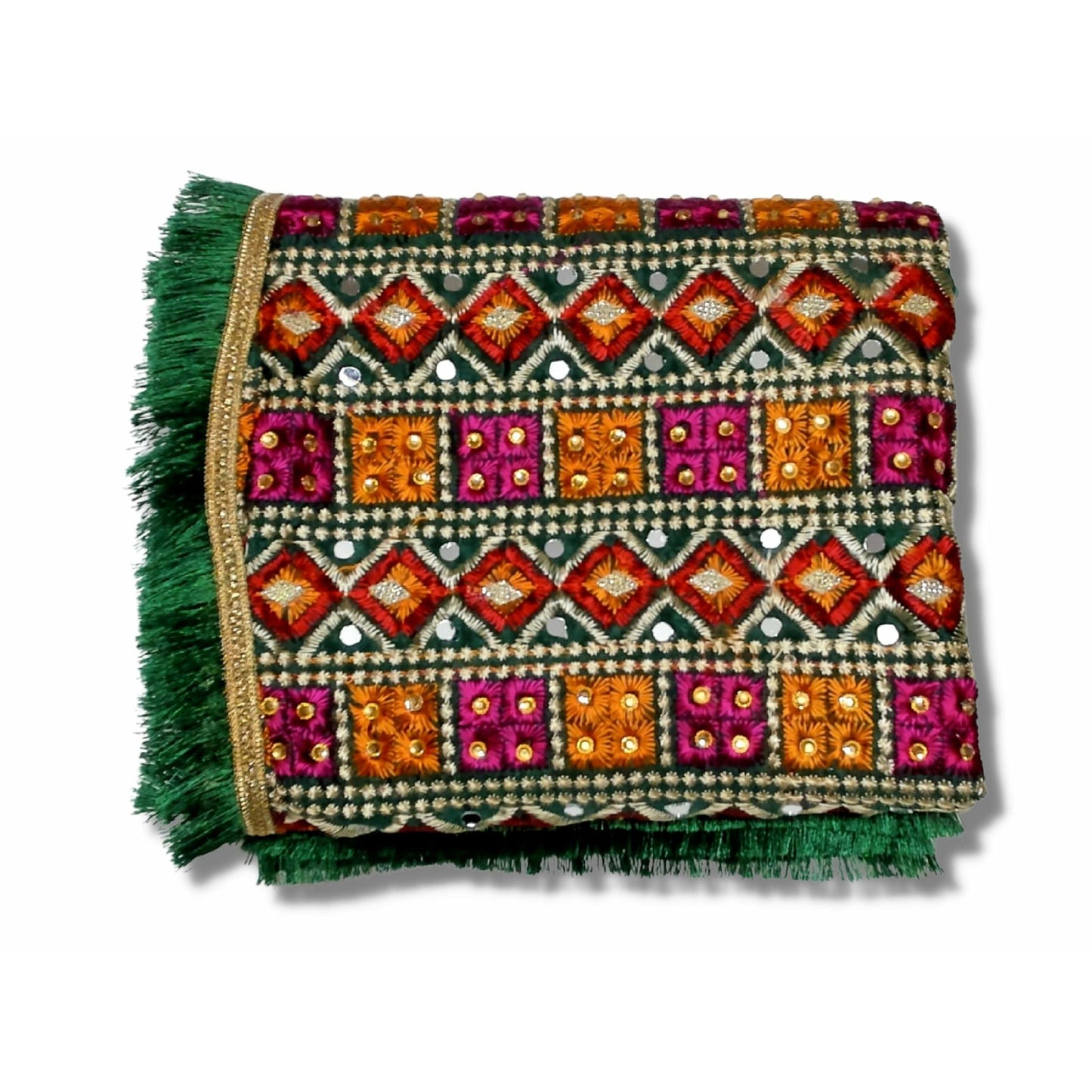 Phulkari Dupatta- Women's Phulkari Dupatta, Scarf, Multicolour Phulkari Chunni, Dupatta