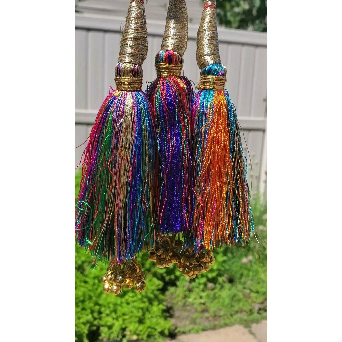Beautiful multi color parandi/paranda - Bollywood/Indian/Punjabi style
