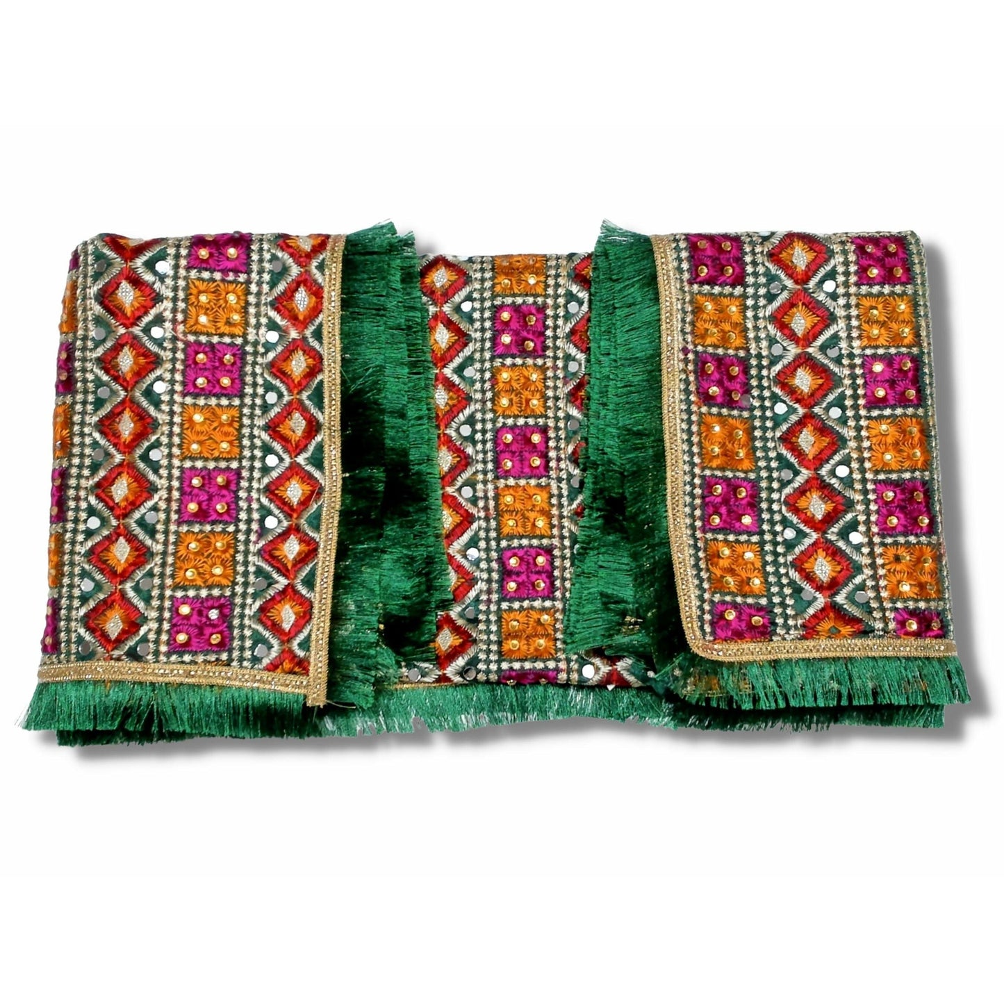 Phulkari Dupatta- Women's Phulkari Dupatta, Scarf, Multicolour Phulkari Chunni, Dupatta