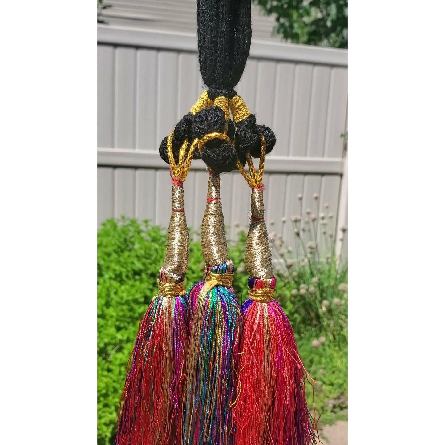 Beautiful multi color parandi/paranda - Bollywood/Indian/Punjabi style