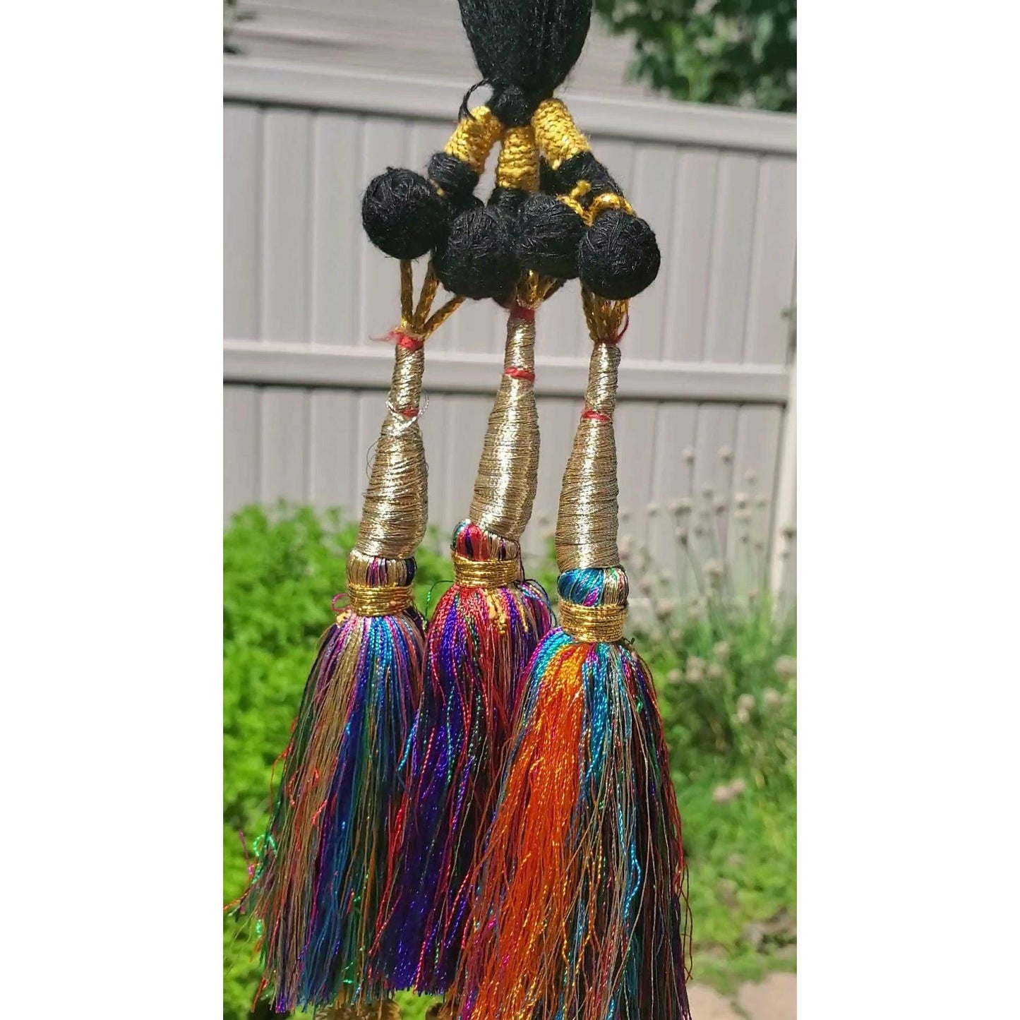 Beautiful multi color parandi/paranda - Bollywood/Indian/Punjabi style