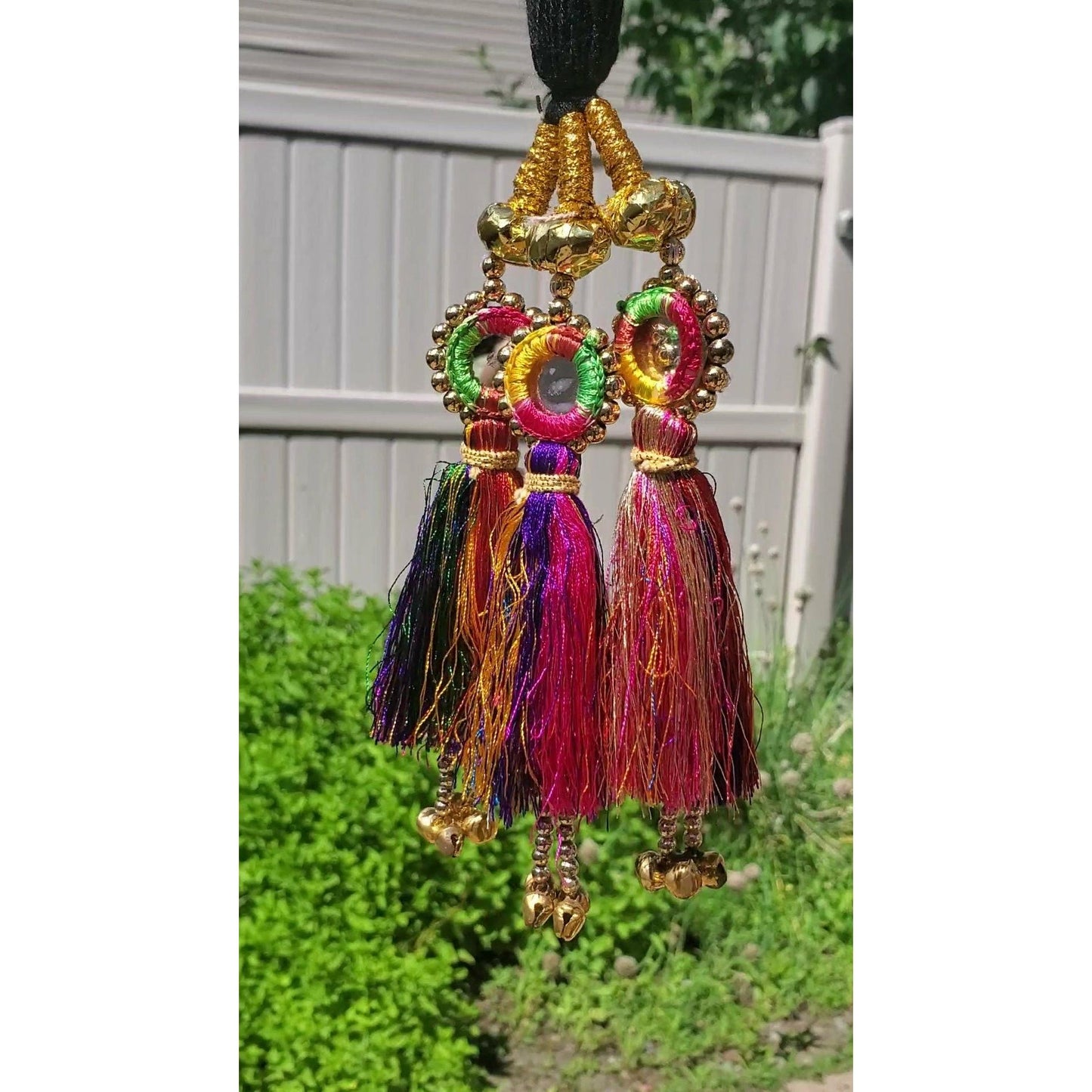 Beautiful parandi/paranda hair accessory for Kids - Bollywood/Indian/Punjabi style for Kids