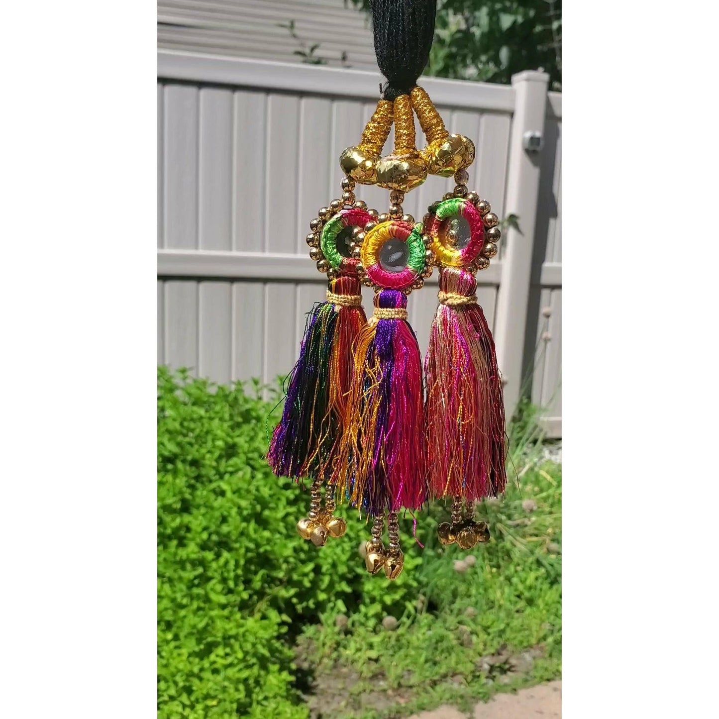 Beautiful parandi/paranda hair accessory for Kids - Bollywood/Indian/Punjabi style for Kids