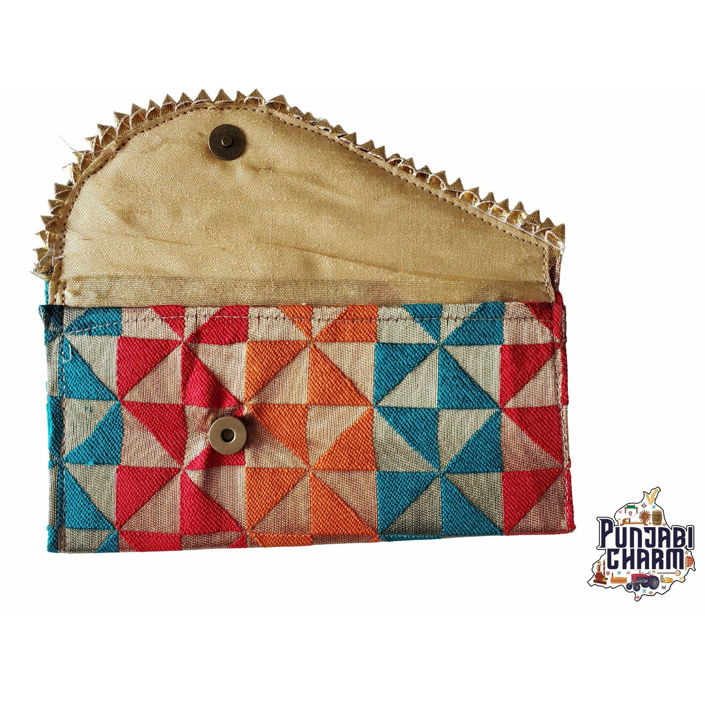 Wedding Envelope, Premium Raw Silk Fabric with Golden Thread Print | Money Envelope | Gift Envelope | Multi Colors