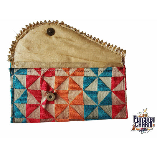 Wedding Envelope, Premium Raw Silk Fabric with Golden Thread Print | Money Envelope | Gift Envelope | Multi Colors