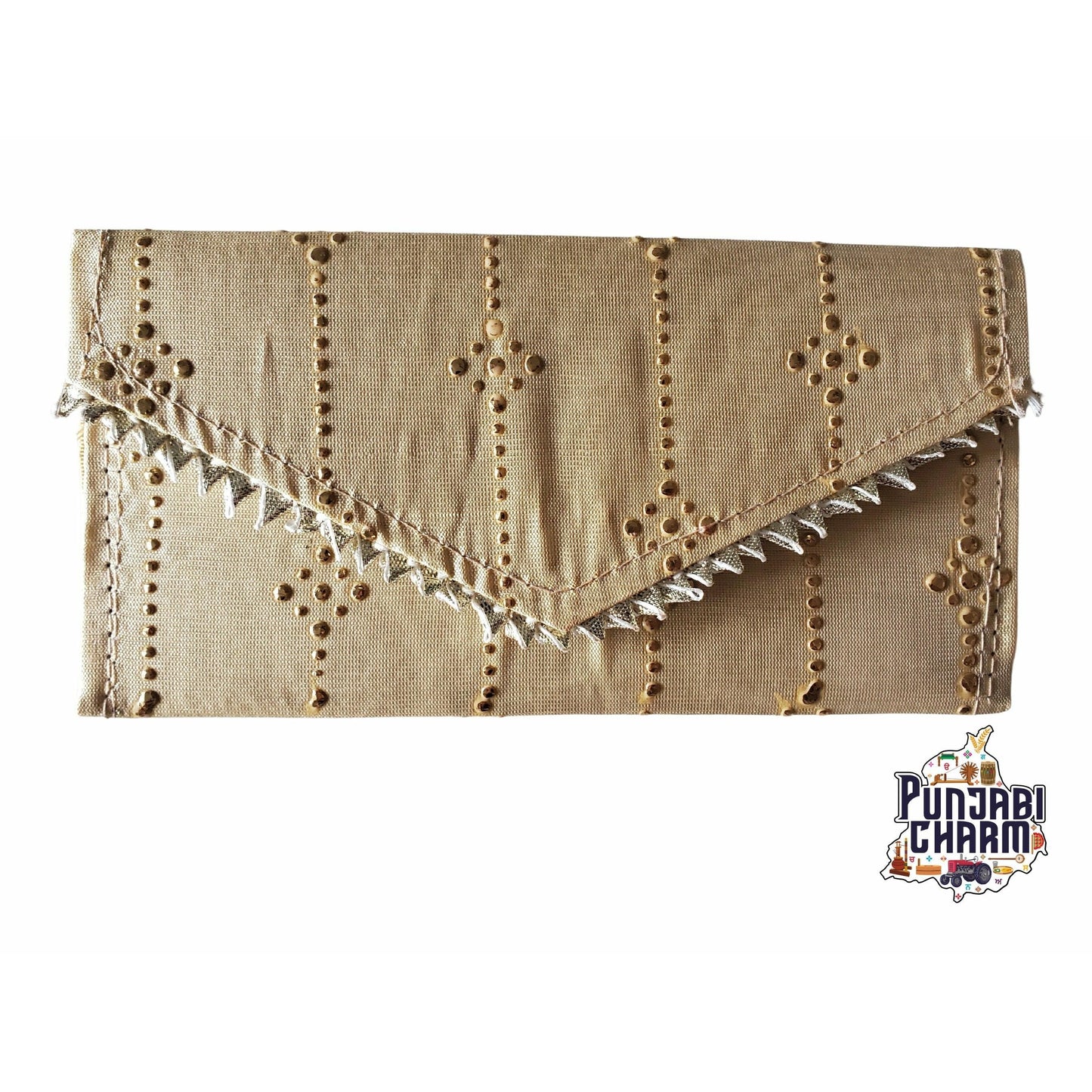 Wedding Envelope, Premium Raw Silk Fabric with Golden Print | Money Envelope | Gift Envelope