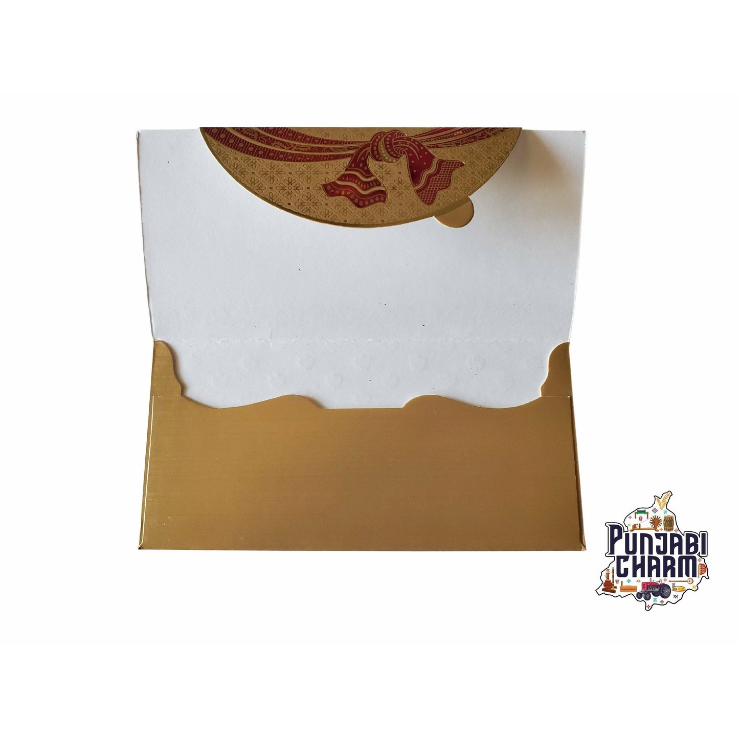 Wedding Envelope - Set of 10 envelopes, Premium Quality with Golden Floral Print | Money Envelope | Gift Envelope