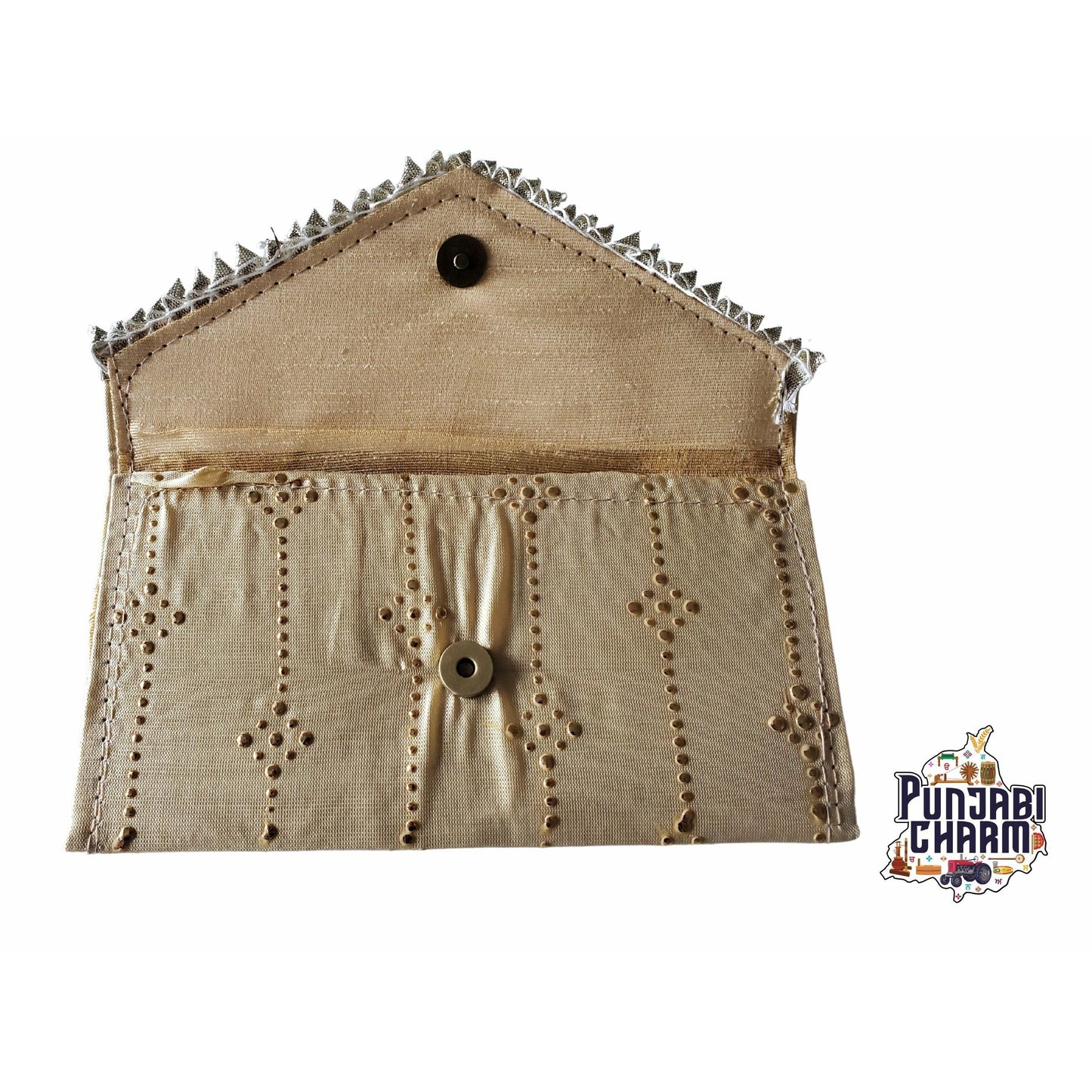 Wedding Envelope, Premium Raw Silk Fabric with Golden Print | Money Envelope | Gift Envelope