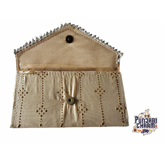 Wedding Envelope, Premium Raw Silk Fabric with Golden Print | Money Envelope | Gift Envelope