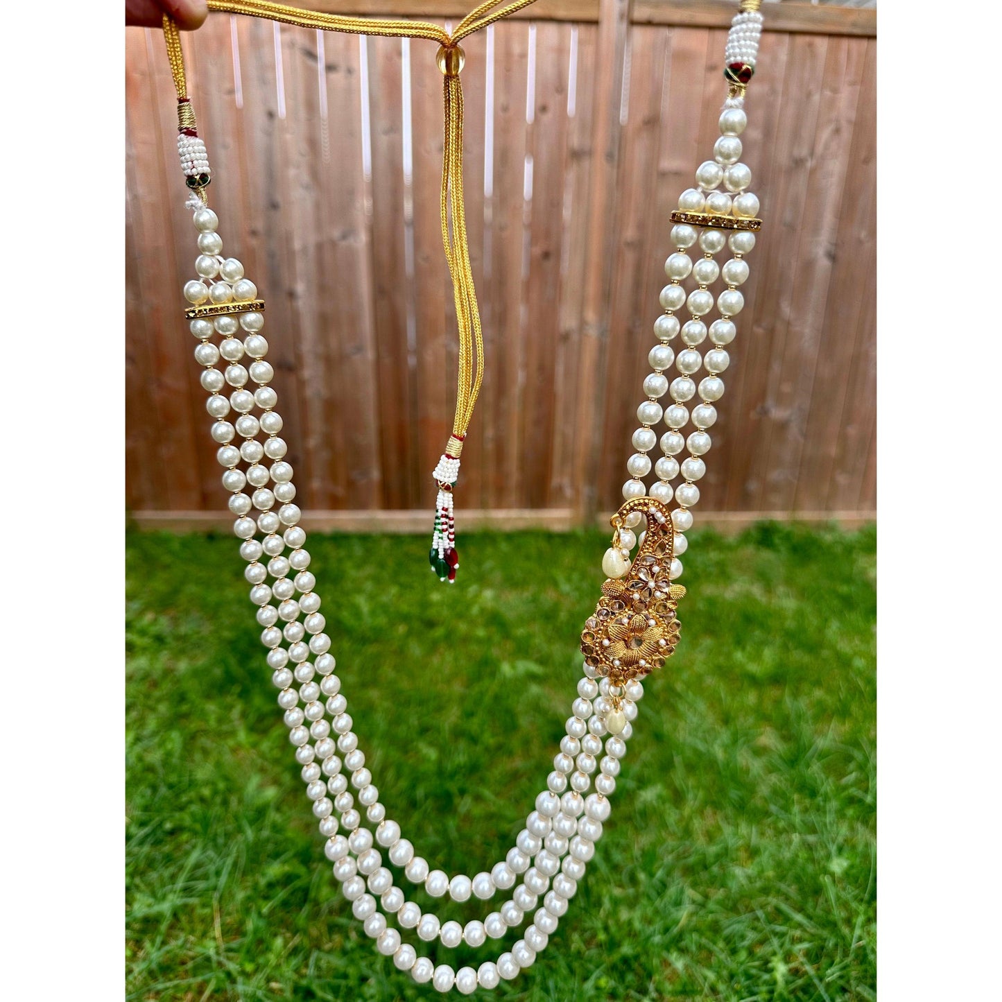 Indian wedding accessory/ Groom Necklace