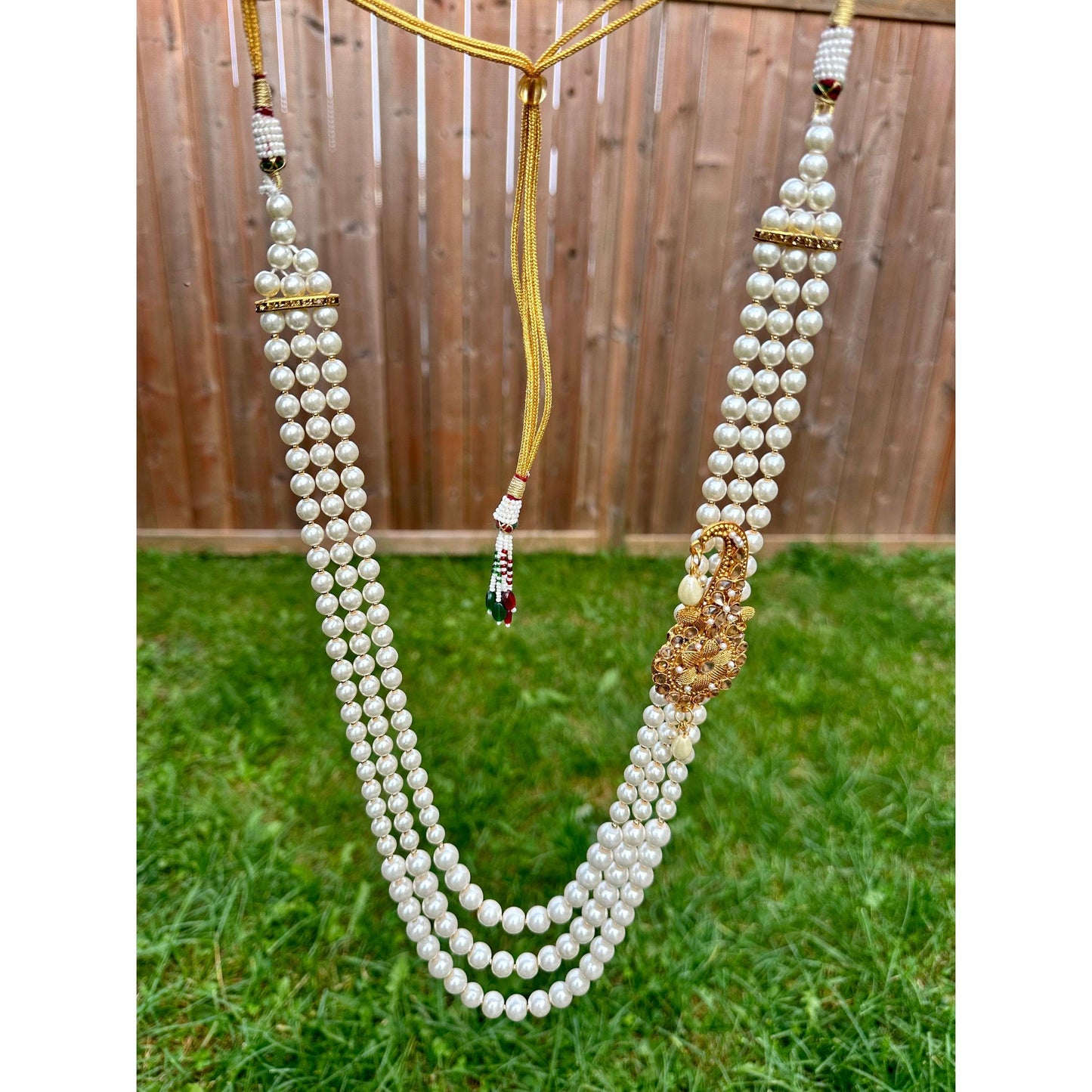 Indian wedding accessory/ Groom Necklace