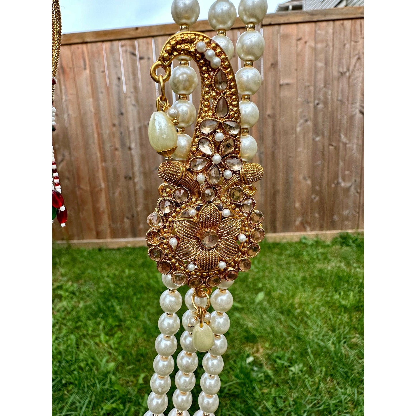 Indian wedding accessory/ Groom Necklace