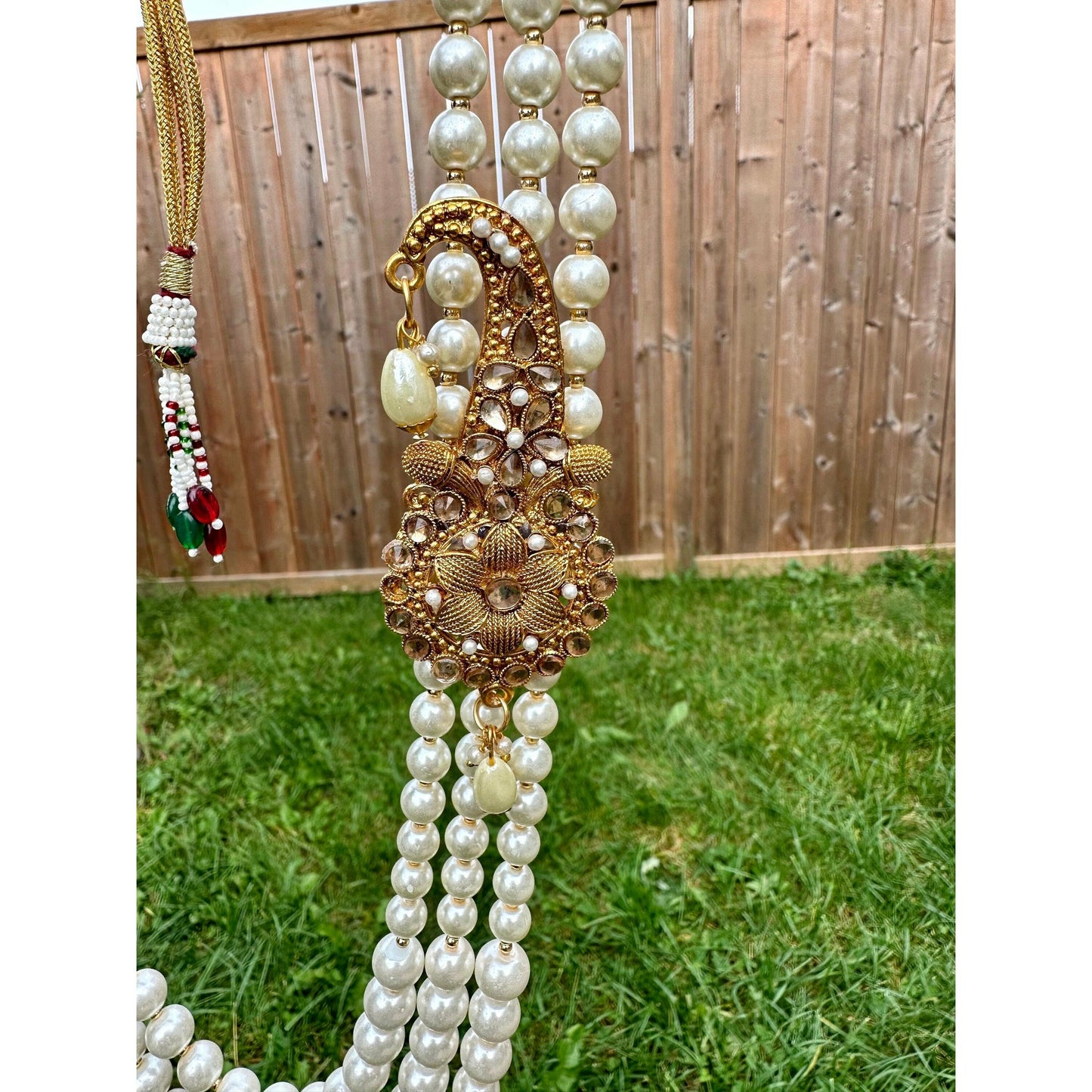 Indian wedding accessory/ Groom Necklace