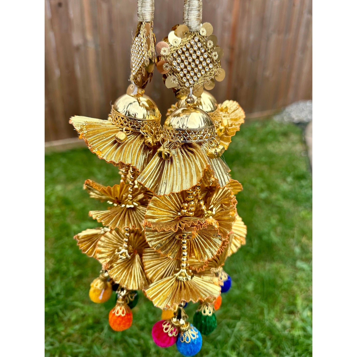 Beautiful parandi/paranda hair accessory - Bollywood/Indian/Punjabi style