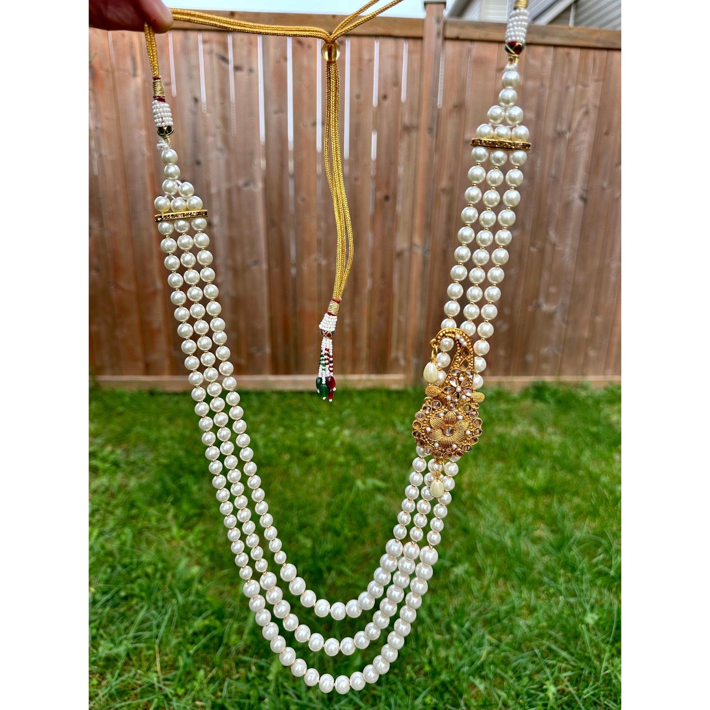 Indian wedding accessory/ Groom Necklace