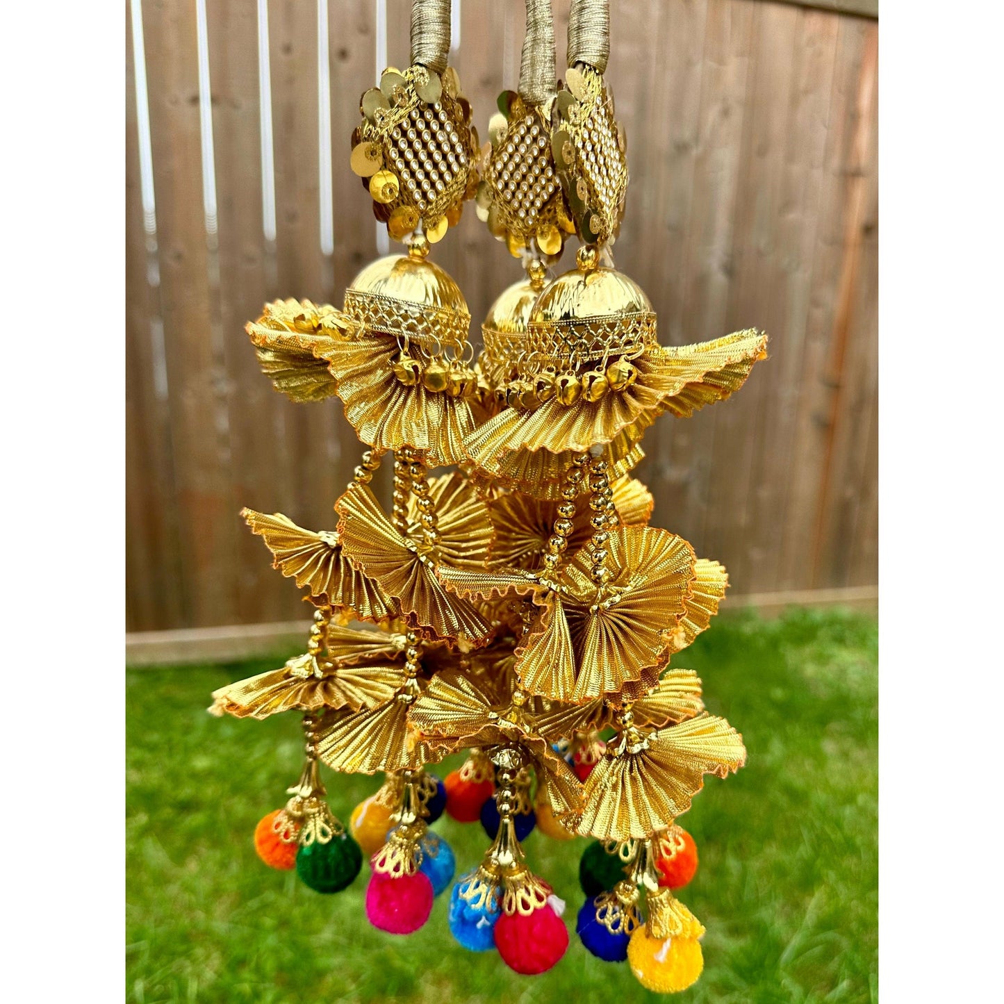 Beautiful parandi/paranda hair accessory - Bollywood/Indian/Punjabi style