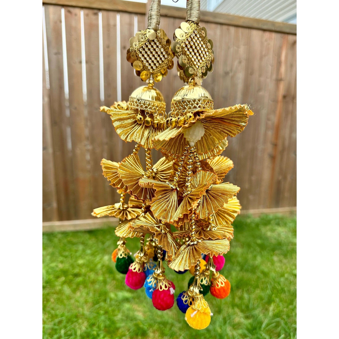 Beautiful parandi/paranda hair accessory - Bollywood/Indian/Punjabi style