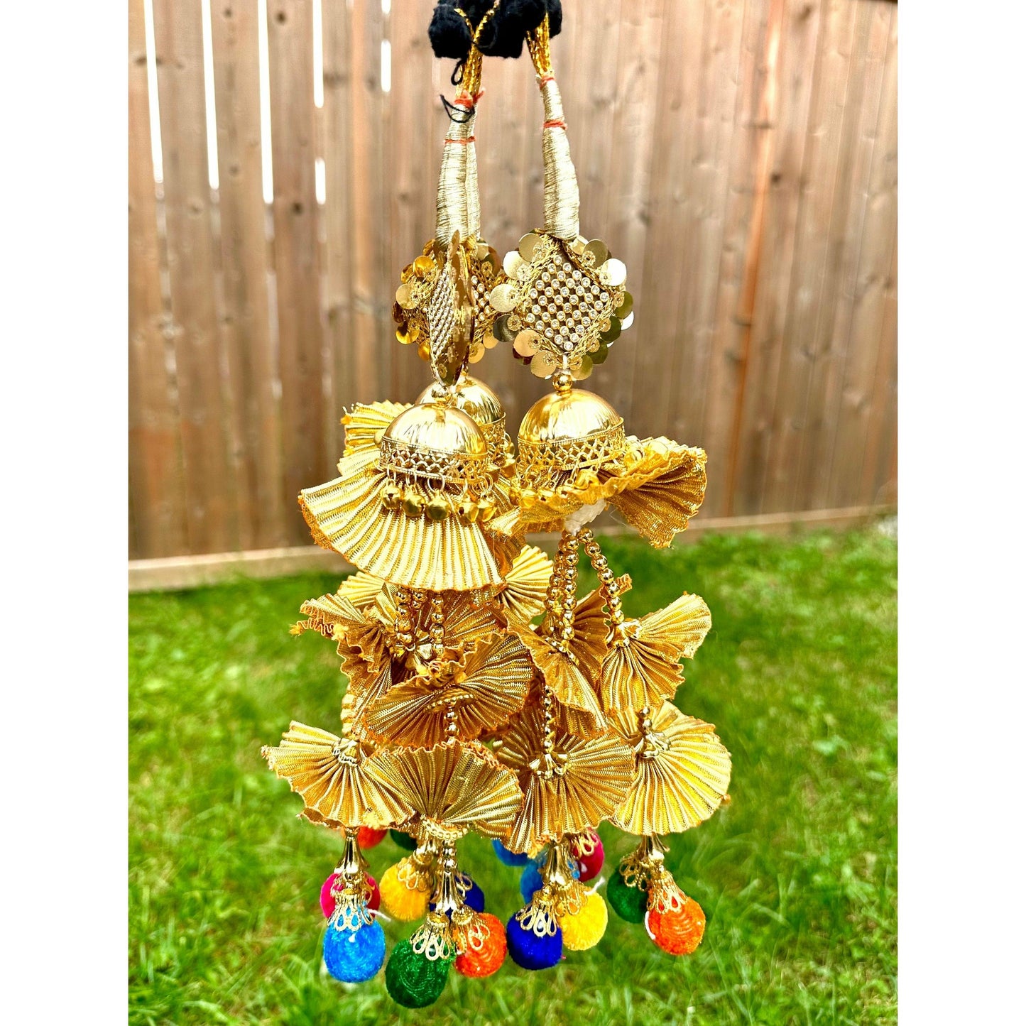 Beautiful parandi/paranda hair accessory - Bollywood/Indian/Punjabi style