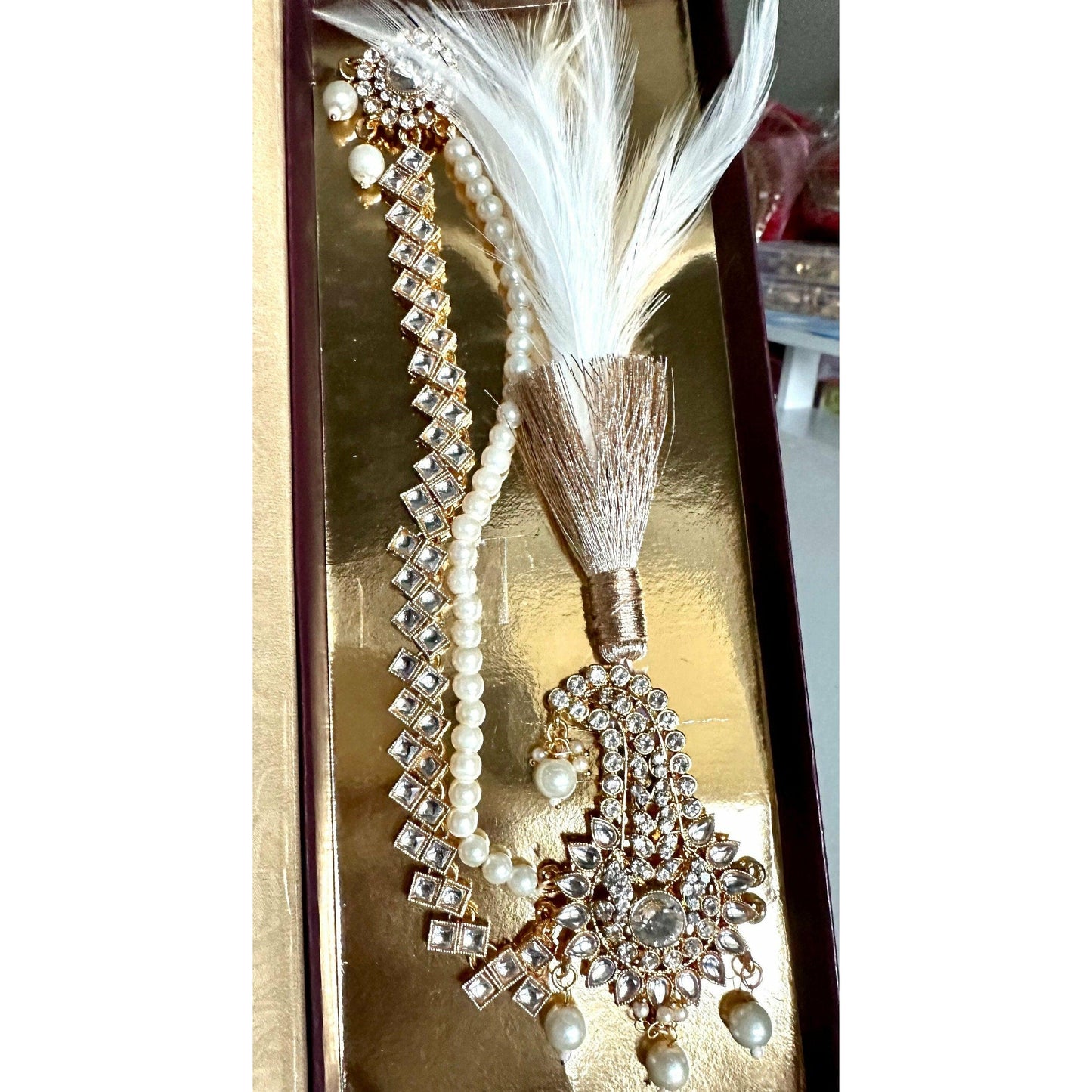 Indian Wedding Accessories Kalgi / Kalangi for Punjabi / Sikh Groom