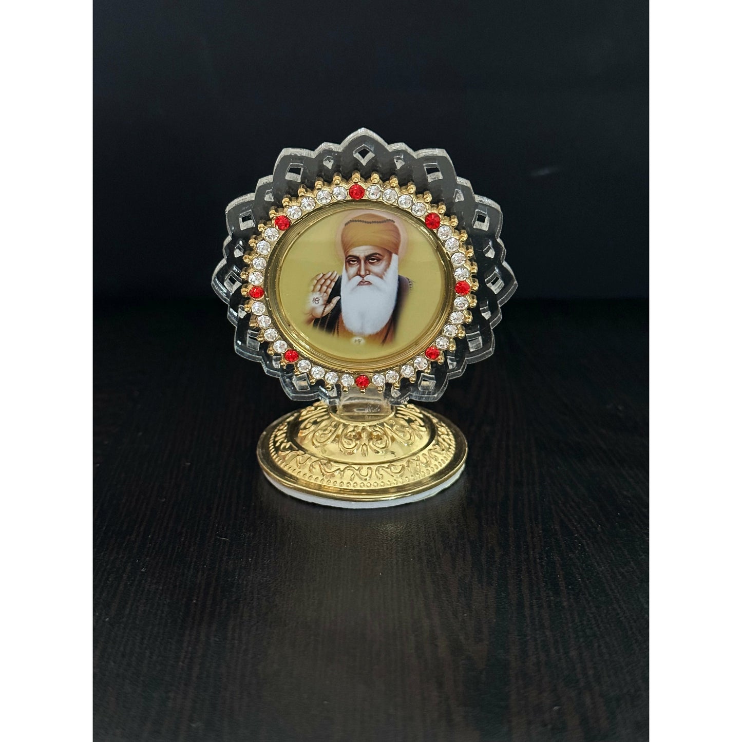 Car Dashboard Baba ji photo