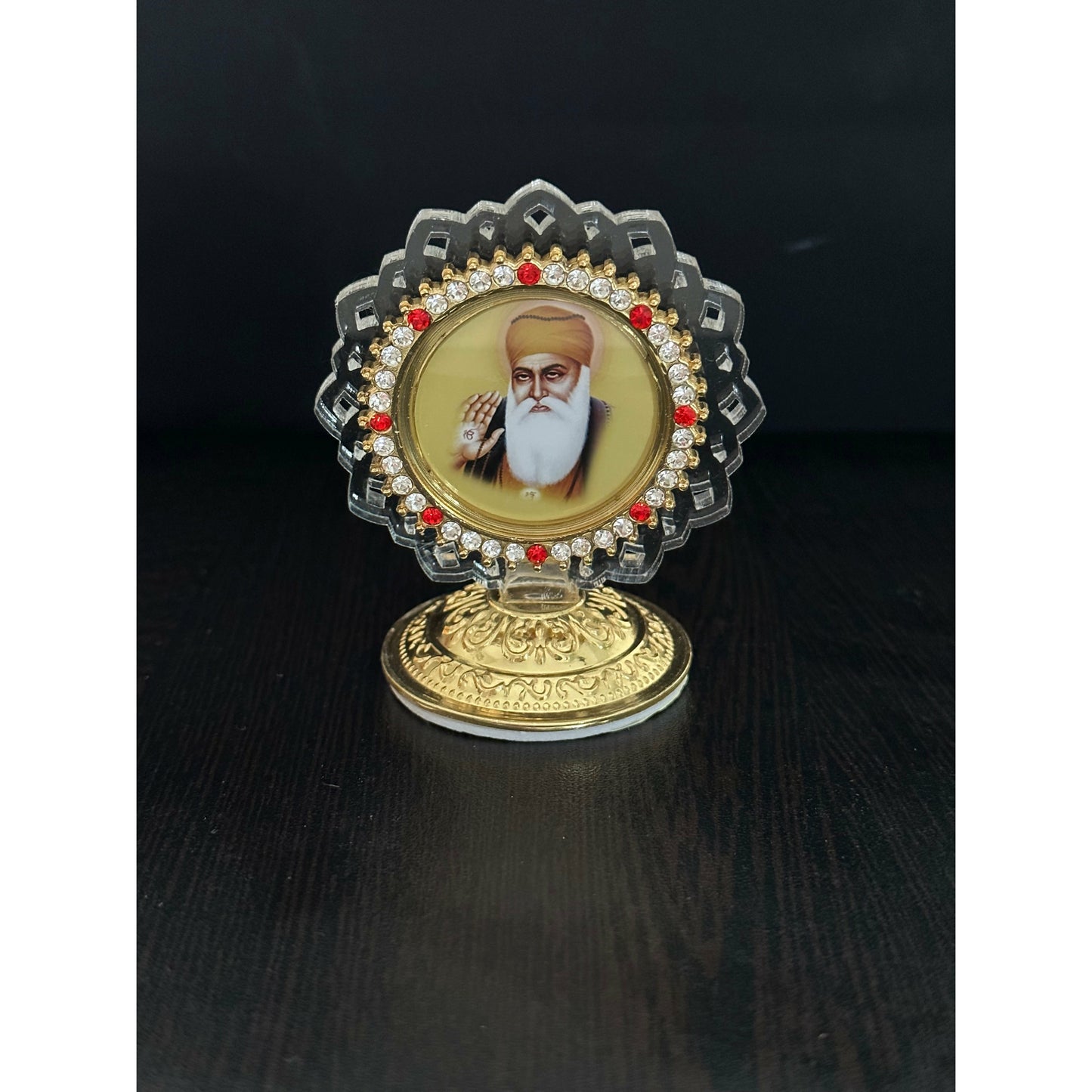 Car Dashboard Baba ji photo