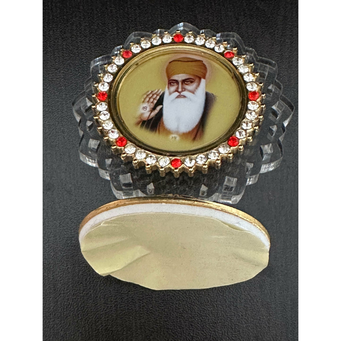 Car Dashboard Baba ji photo