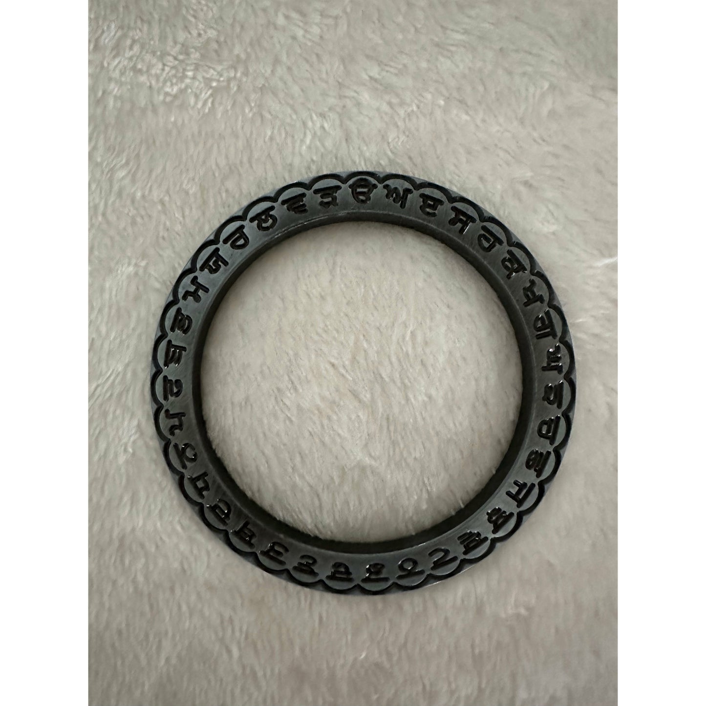 Sikh Kara - Black Silver