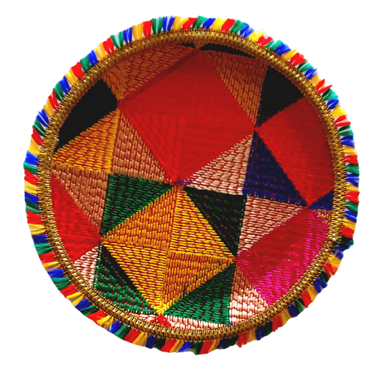 Phulkari Plate