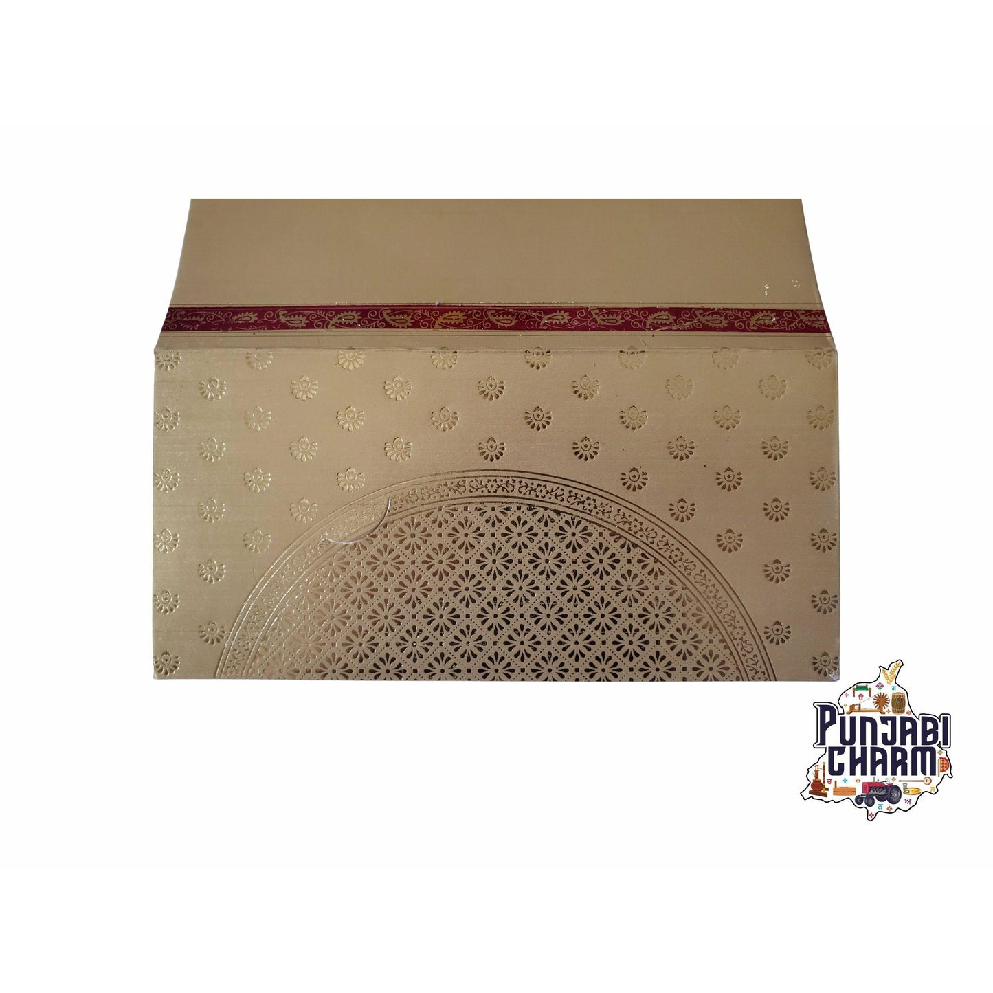 Wedding Envelope - Set of 10 envelopes, Premium Quality with Golden Floral Print | Money Envelope | Gift Envelope